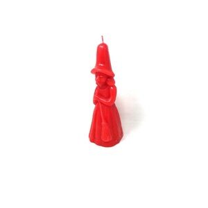Red witch candle